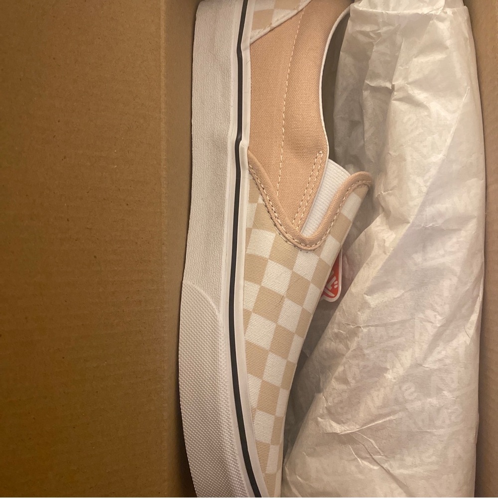 NIB Checkerboard Slip-On vans for sale Unisex Women’s 9.0 Mens 7.5